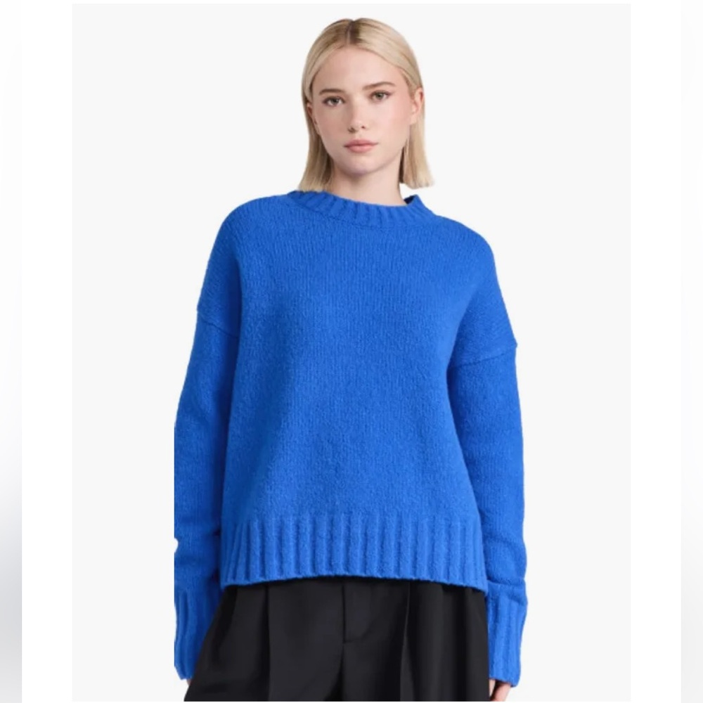 Helmut Lang Brushed Crew Pullover Sweater